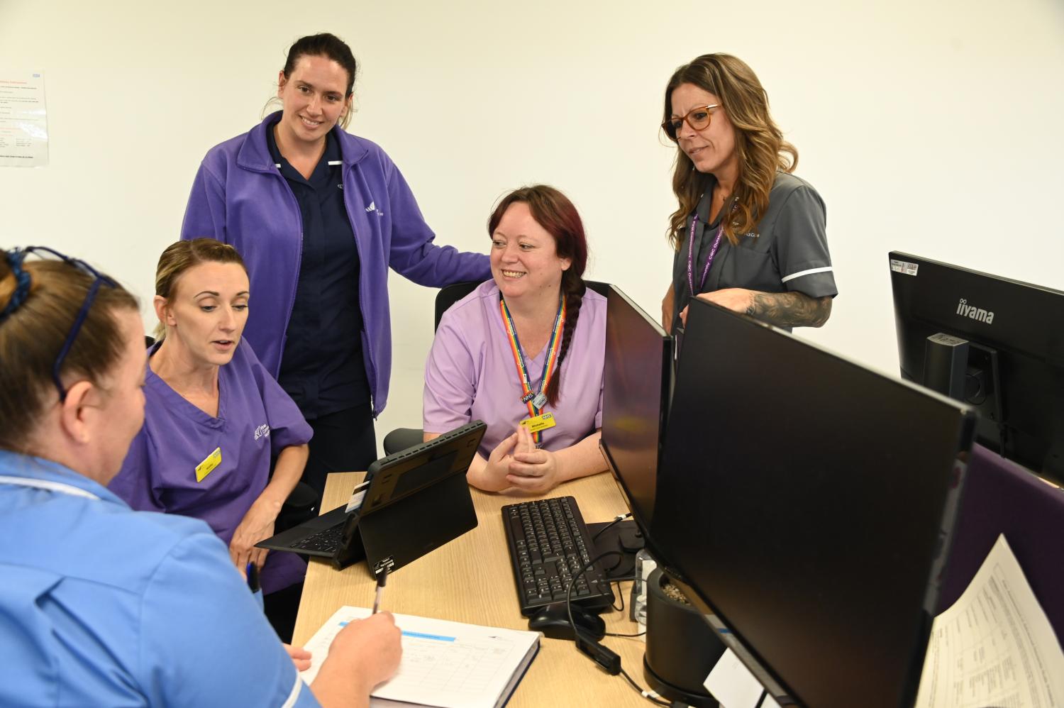 Staff at First Community Health and Care